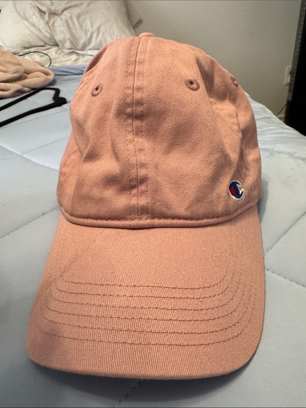 Champion Kids Peach/Pink Classic Dad Hat with Embroidered Logo